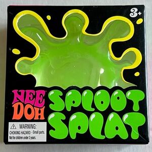 Nee Doh Sploot Splat GREEN ! The Splat that Sploots! New (1)